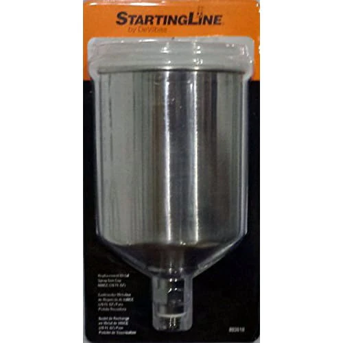 DeVilbiss Straighline® 600cc Cup/Push-in Lid - Ysert
