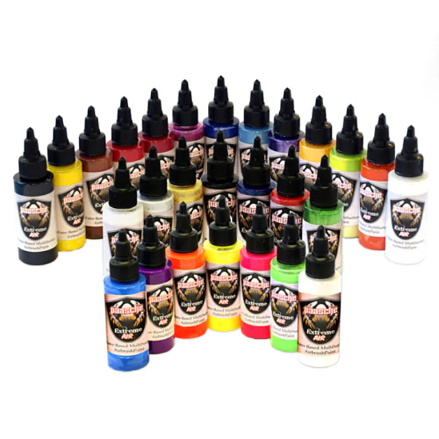 Paasche Extreme Air Paint Bottles - X-27C-2 - 2-Ounce, Complete (27's) - Ysert
