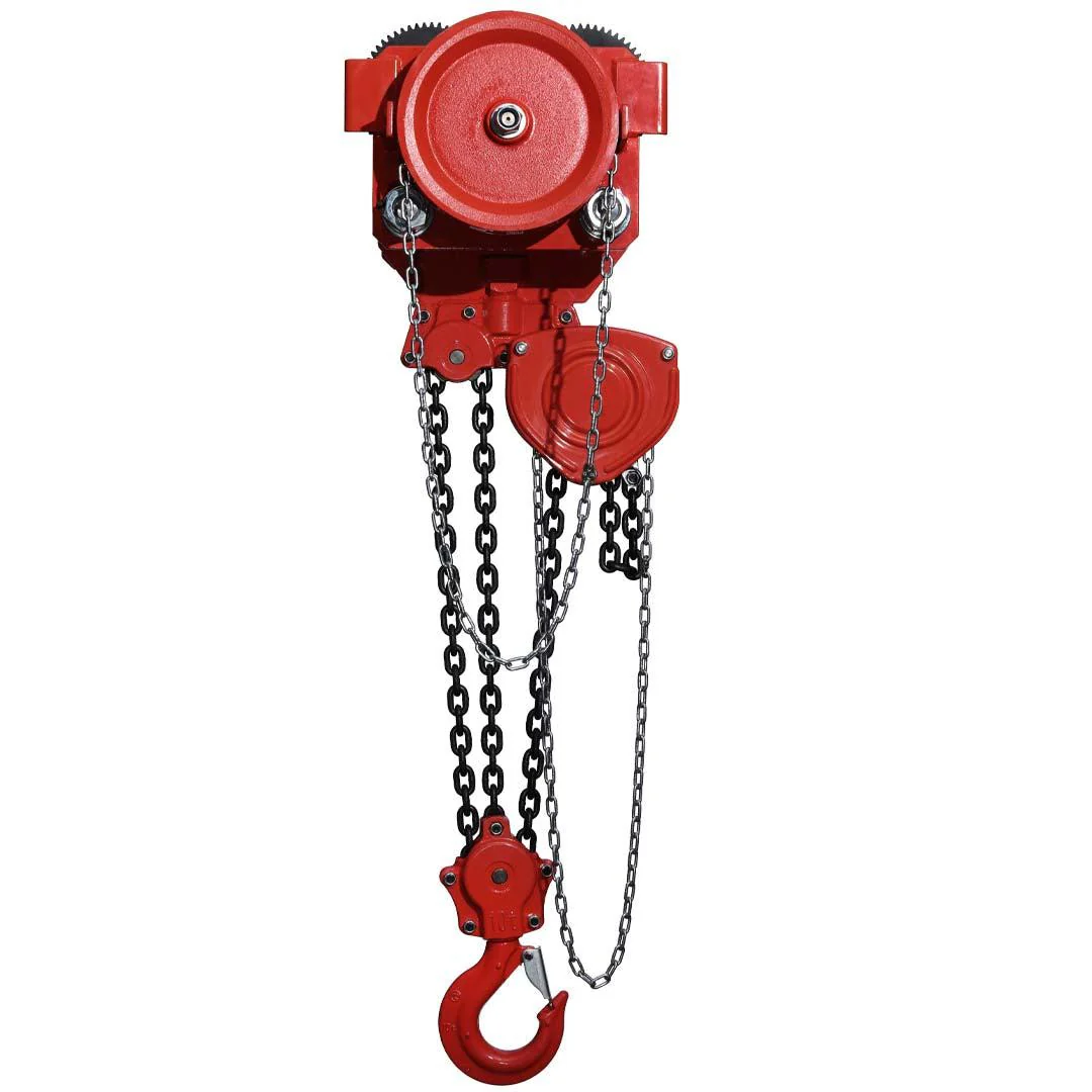 Tiger Lifting CCBTPT-1000 10-tons Twin Bar 10-ft. Std. Lift Combination Chain Block & Trolley (Plain/Push combination units) - Ysert