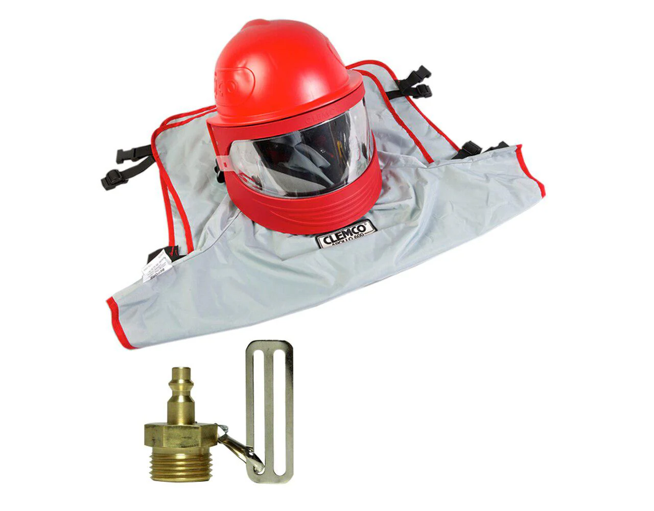 Clemco 25190 Apollo 600 HP DLX Less Respirator Hose w/ Constant-Flow Connector (CFC) - Ysert