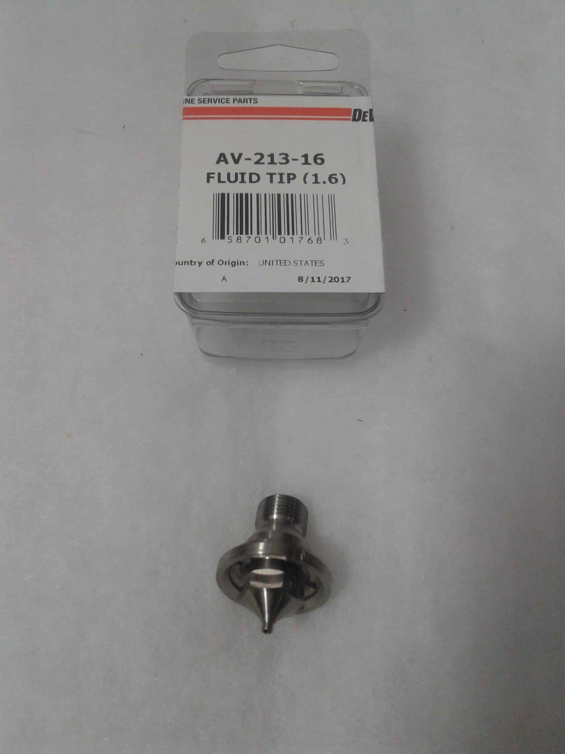Devilbiss AV-213-16 Fluid Tip - Ysert
