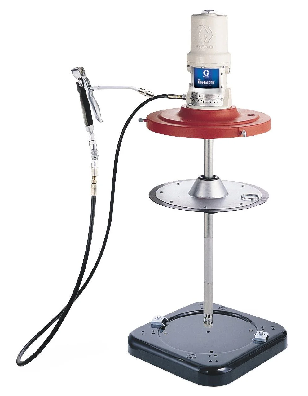Graco Mini Fire-Ball® 225 50:1 120 lb. (54 kg) Grease Pump - Portable CE Package Caster Base - Ysert