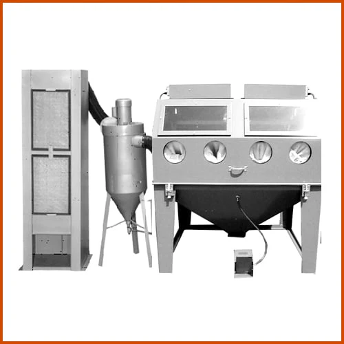 TRINCO Master Model 72X48 Split Level DELUXE w/ 600 CFM Abrasive Separator - Ysert