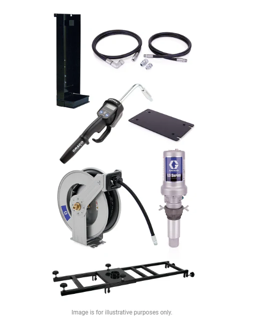 Graco 24H702 Ld Series 3:1 Stationary 275 Gallon (1040 Liter) Pump Package - Manual Meter Type - Ysert