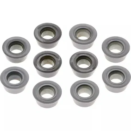 Grizzly T10387 - Carbide Inserts RDMT for Steel, Stainless, pk. of 10 - Ysert
