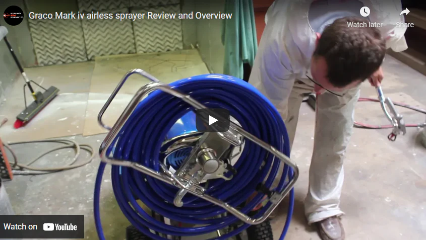 Graco TexSpray Mark IV Standard Series 3300 PSI @ 1.1 GPM Electric Airless Sprayer - Hi-Boy - Ysert