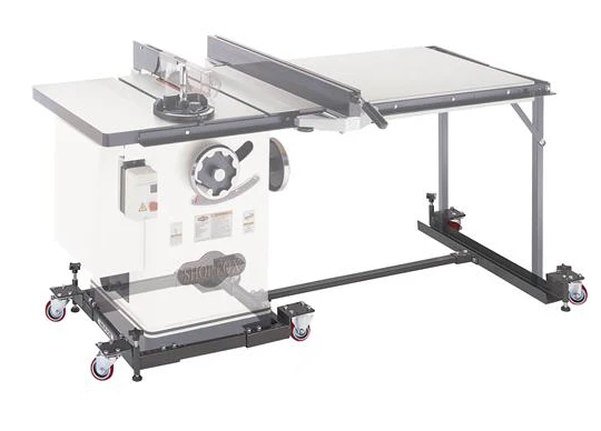 Woodstock Tools Extension Kit for D2057A or D2058A Mobile Bases - Ysert