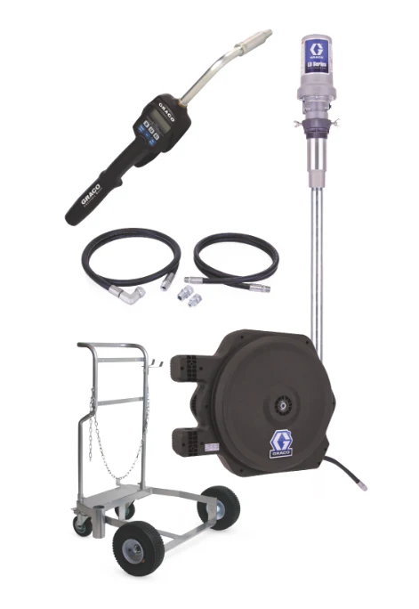 Graco 24H917 Ld Series 5:1 55 Gallon (200 Liter) Barrel Mobile Oil Pump Package - Ysert