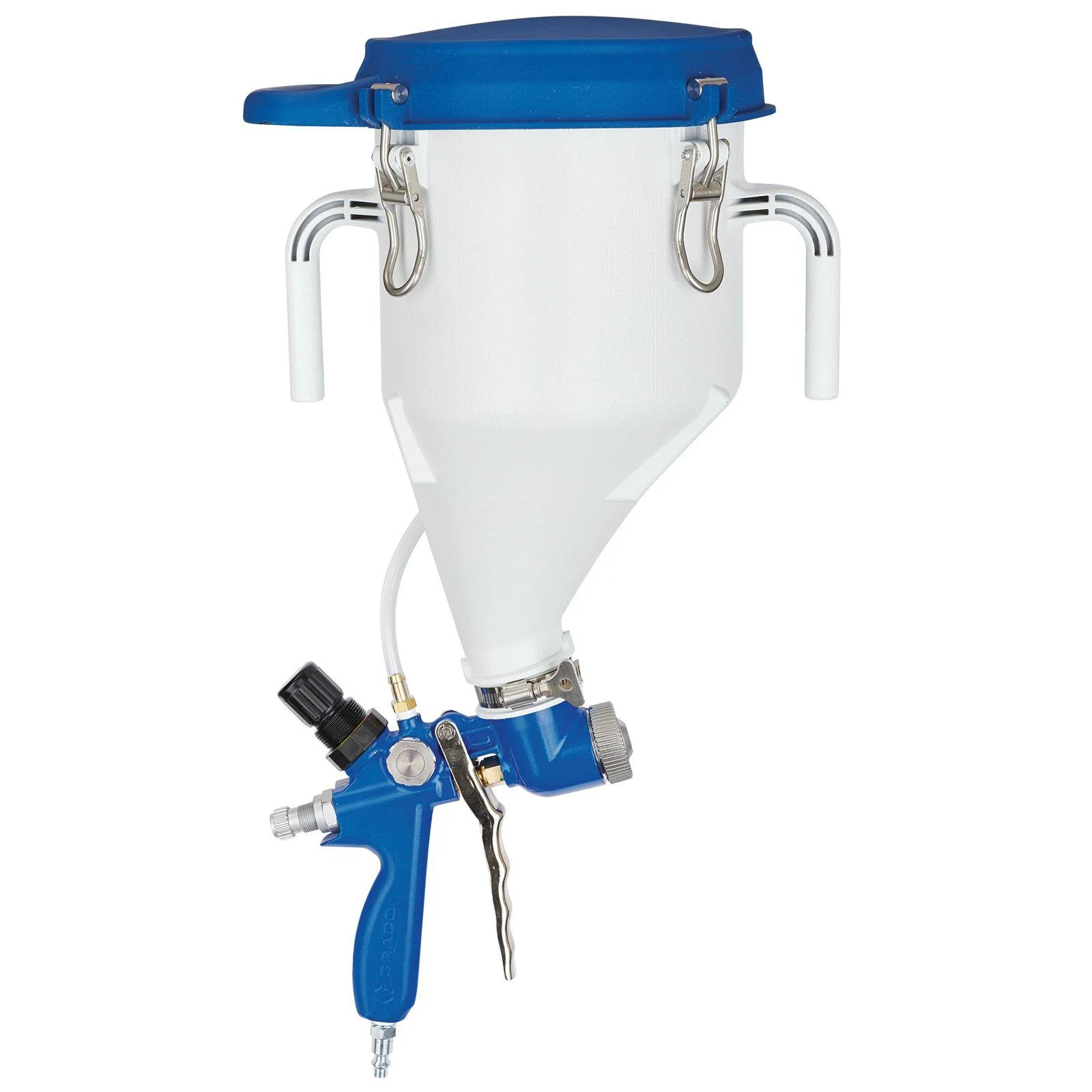 Graco TexSpray FastFinish Pressure-Boosted Hopper Gun - Ysert