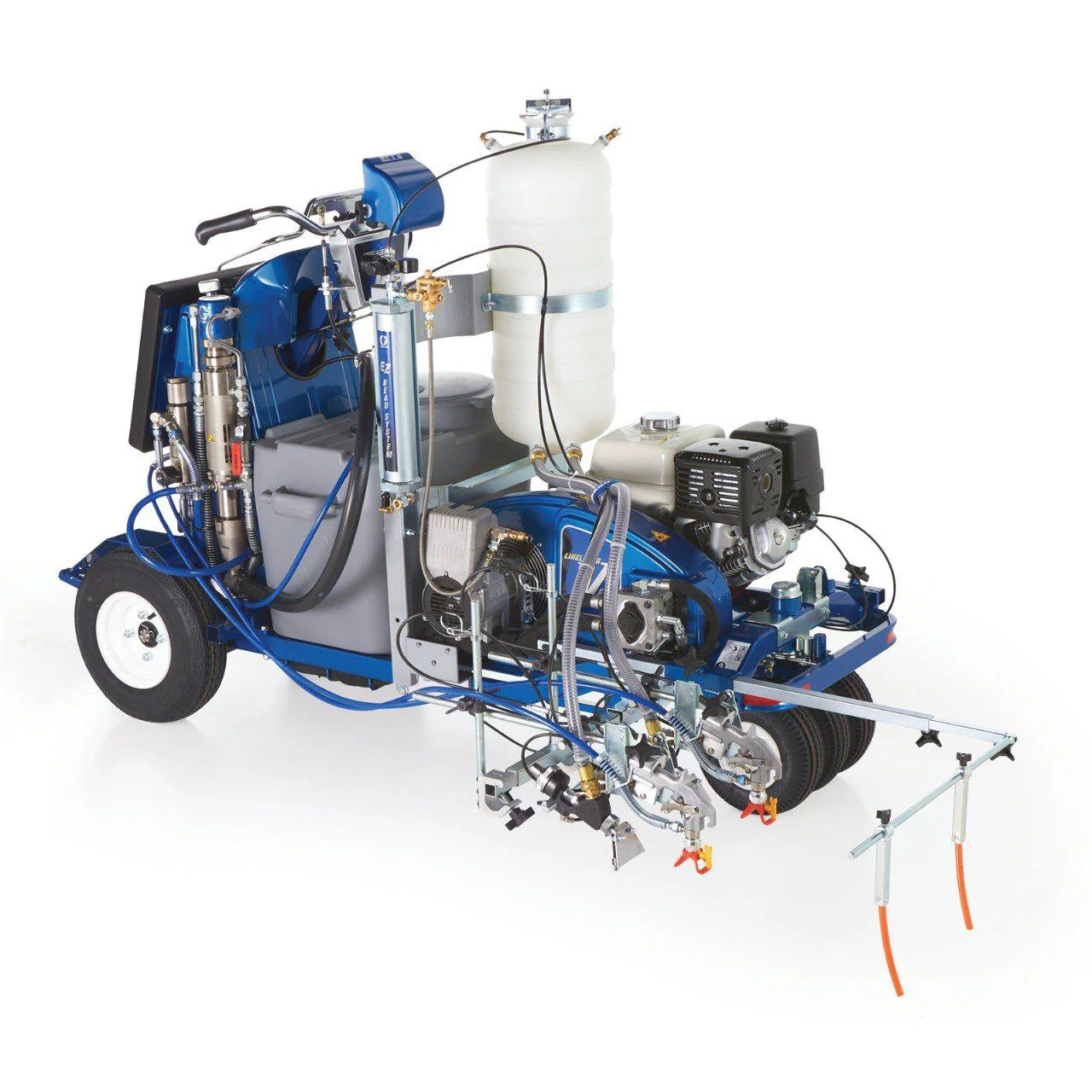 Graco LineLazer V 250SPS HP Reflective Series Self-Propelled Gas Hydraulic Airless Line Striper, 2 Auto Guns, 1 Tank - Ysert