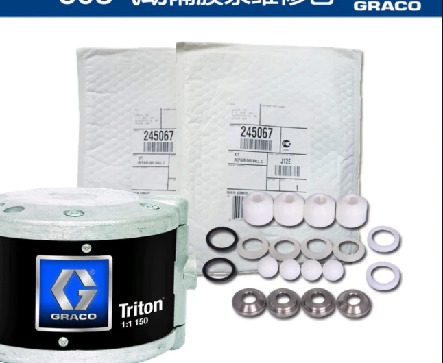 Graco 245067 085 Ball Check Repair/Packing Kit - Ysert