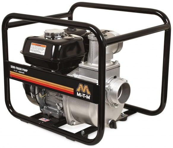 Mi-T-M 3-inch 212cc Mi-T-M OHV Engine Semi-Trash Pump - Ysert