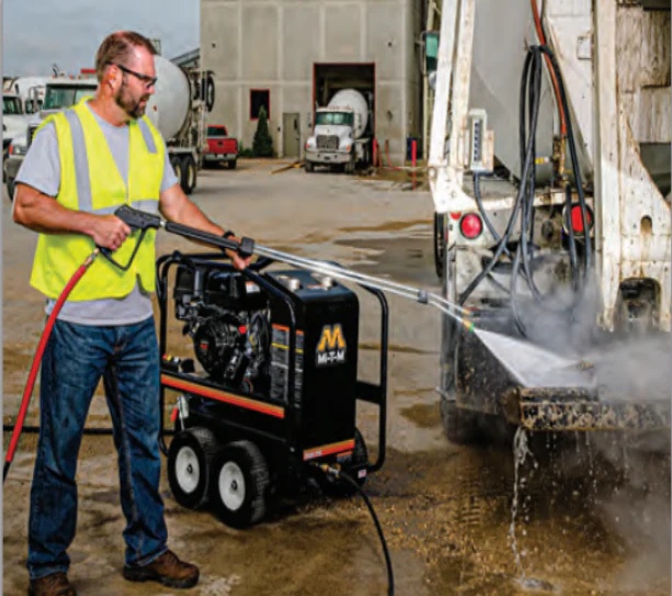 Mi-T-M 3500 PSI @ 3.3 GPM Direct Drive 389cc Honda GX390 OHV AR Pump Hot Water Pressure Washer Power Washer - (49-State), Hot Water, AR Pump, Direct Drive, Honda Engine - Ysert