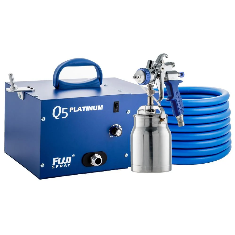 Fuji Q5 PLATINUM - T70 Bottom Feed Quiet System w/ 1 Quart Cup & 1.3 mm Air Cap - Ysert