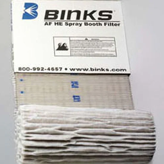 Binks 29-2189 *use AF-923* AF High Efficiency Booth Filters (3 FT X 30 FT) - Ysert