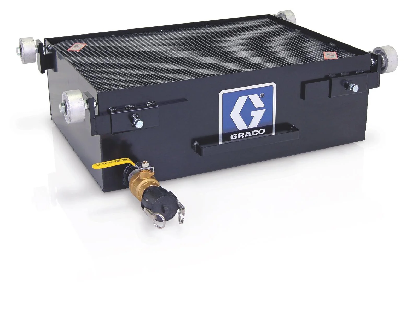 Graco Narrow Rolling Used-Oil Receiver for Car and Truck Fast Lube Facilities - Ysert