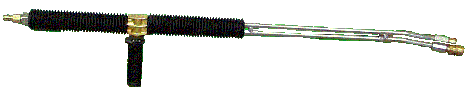 GP 4393 72” Deluxifed Dual Lance with Quick Connects and Soap Nozzle - Ysert