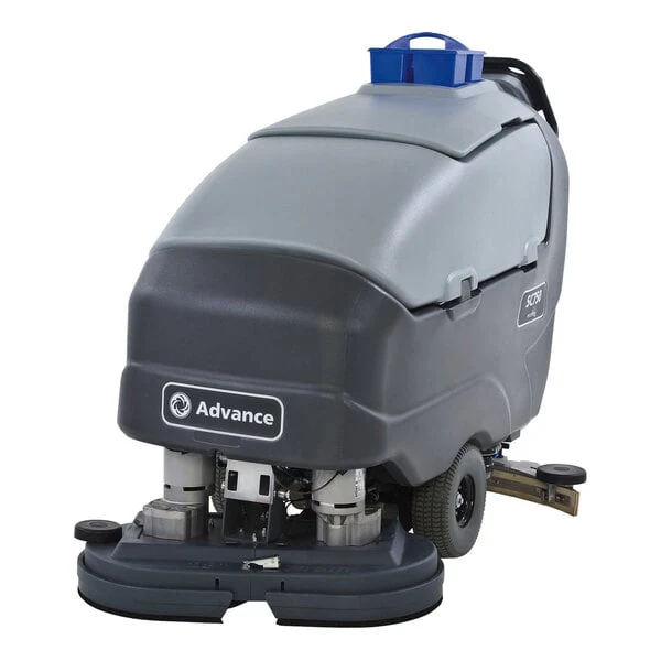 Advance 56112400 SC750™ 26D Walk-Behind Floor Scrubber Four 312 Ah maint-free (AGM), EcoFlex™, onboard charger, pad holders - Ysert