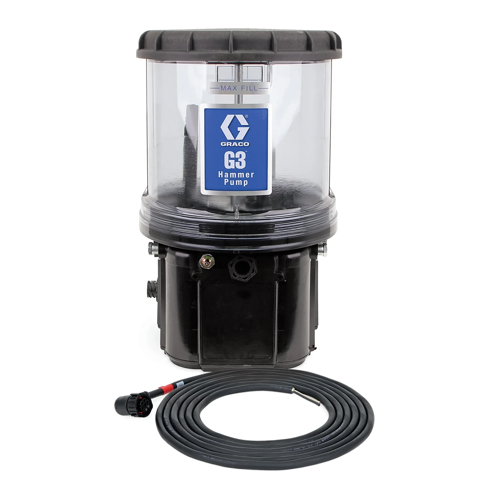 Graco G3™ Hydraulic Breaker/Hammer Chisel Paste Lubrication Pump, 24 VDC, 4 Liter, CPC - Ysert