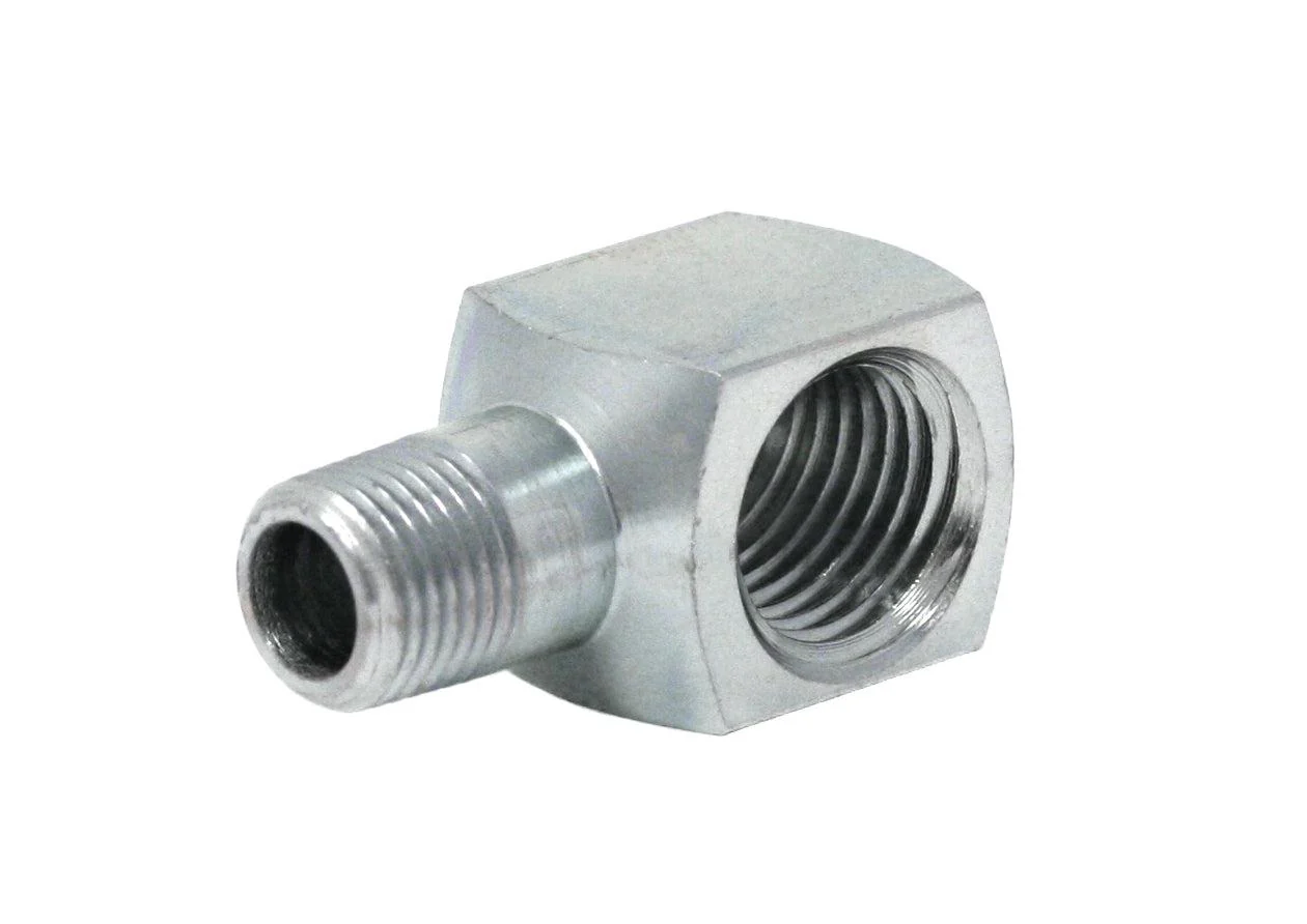 Graco Pipe Fitting - 90° Street Elbow - 1/4 inch Female x 1/8 inch Male, Steel - Ysert