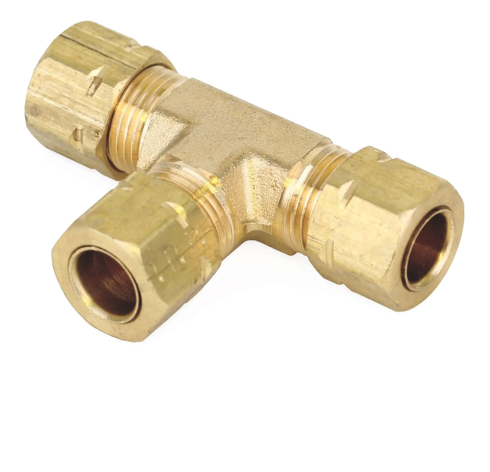 Graco Union Tee, 5/16 in. (7.94 mm) Tube, Brass - Ysert