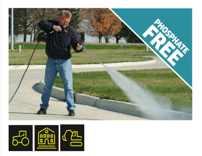 K'A'RCHER Concrete Cleaner, 5-gal - Ysert