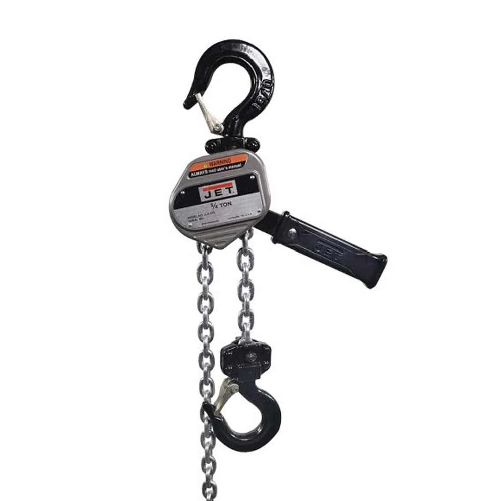 Jet Tools - JLA-075-10, JLA Series 3/4 Ton Lever Hoist, 10' Lift - Ysert