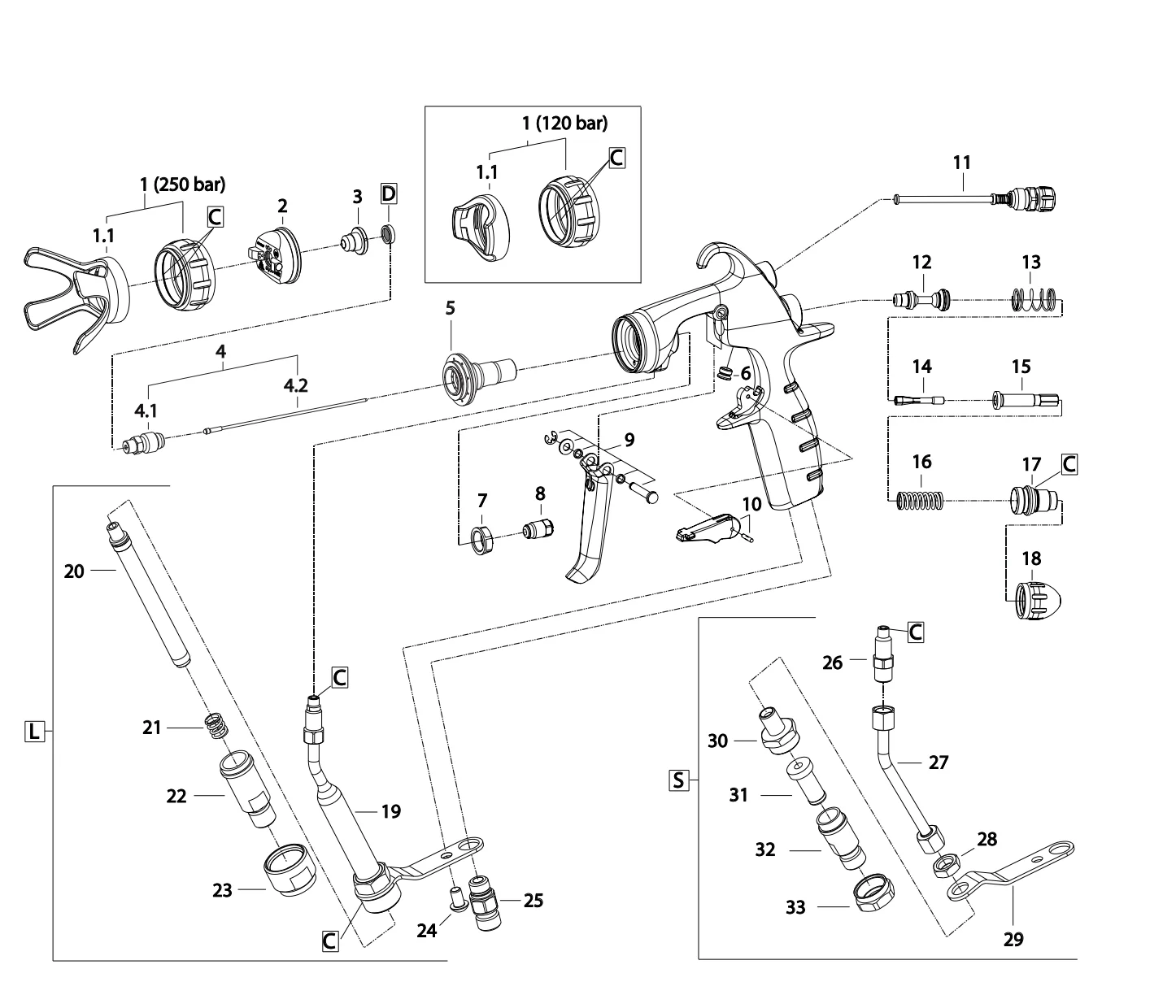 IWATA 93004140 Plate for MSGS200 120S/250S - Ysert