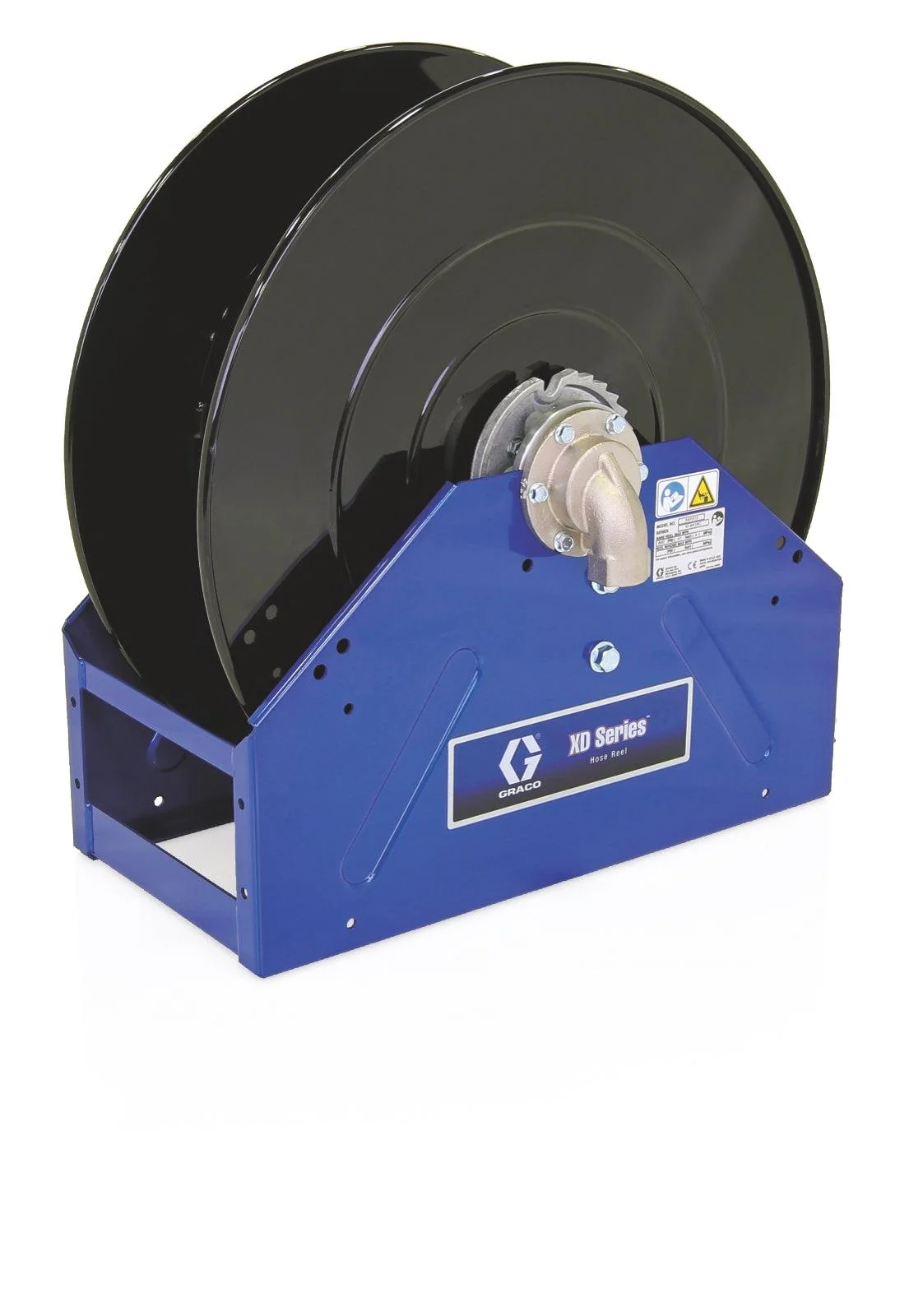 Graco XD40™, Oil, 1 in. (25 mm) Inlet, Bare Reel (3/4 in. X 100 ft. (19 mm X 30 m) Capacity), NPT, Metallic Blue - Ysert