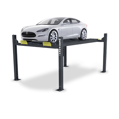 BENDPAK 5175820 HD-9AE 9,000-lb. Capacity Four-Post Alignment Lift w/ Turnplates and Slip Plates - Ysert
