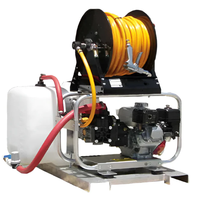 Pressure-Pro Pro ATV 2700 PSI @ 3.0 GPM Viper Pump Honda Engine Direct Drive Cold Water Gas Pressure Washer - Roll Cage Skid - Tank & Hose Reel Sold Separately - Ysert