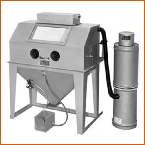 TRINCO™ Model 42×24 Sandblast Cabinet Split Level with BP Dust Collector - Ysert