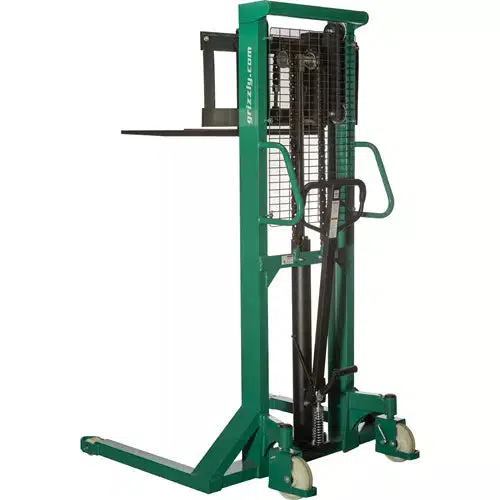 Grizzly T31643 - 2T Bear-Lift Pro Pallet Stacker - Ysert
