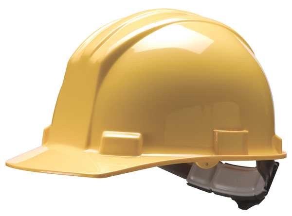 Bullard Front Brim Hard Hat, Type 1, Class C, Ratchet (4-Point) (Yellow) - Ysert