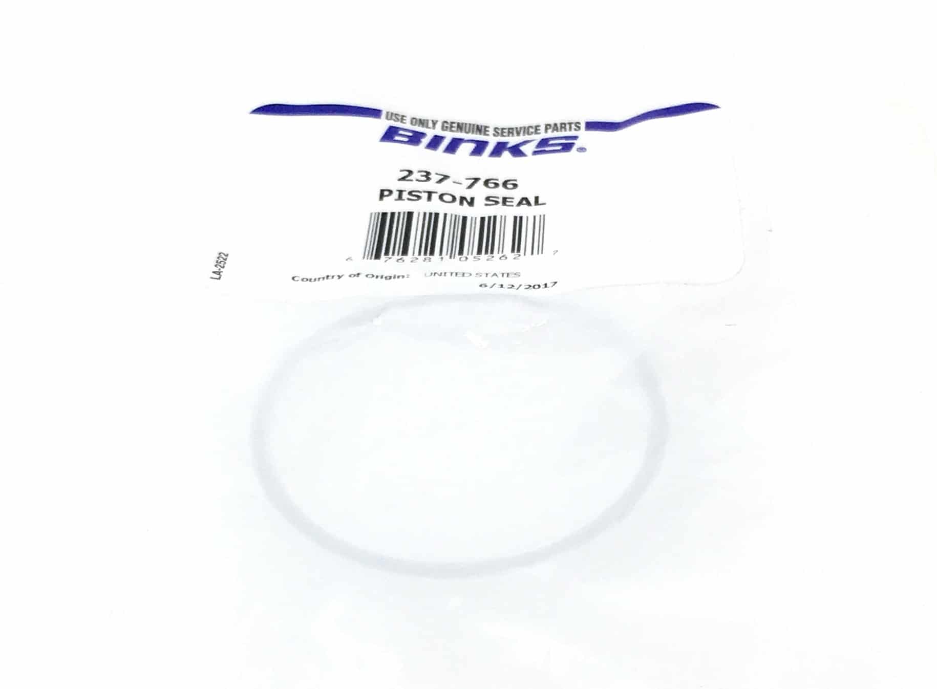 Binks 237-766 Piston Seal - Ysert