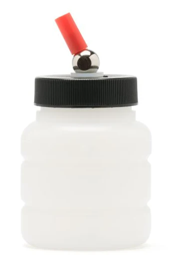 Iwata I4802 High Strength Translucent Bottle 2 oz / 60 ml Jar With Adaptor Cap - Ysert
