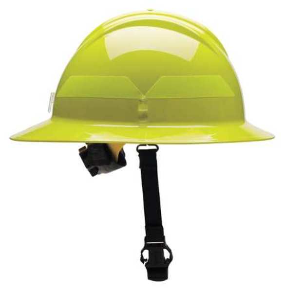 Bullard Fire Helmet, Full-Brim Style (Lime-Yellow) - Ysert