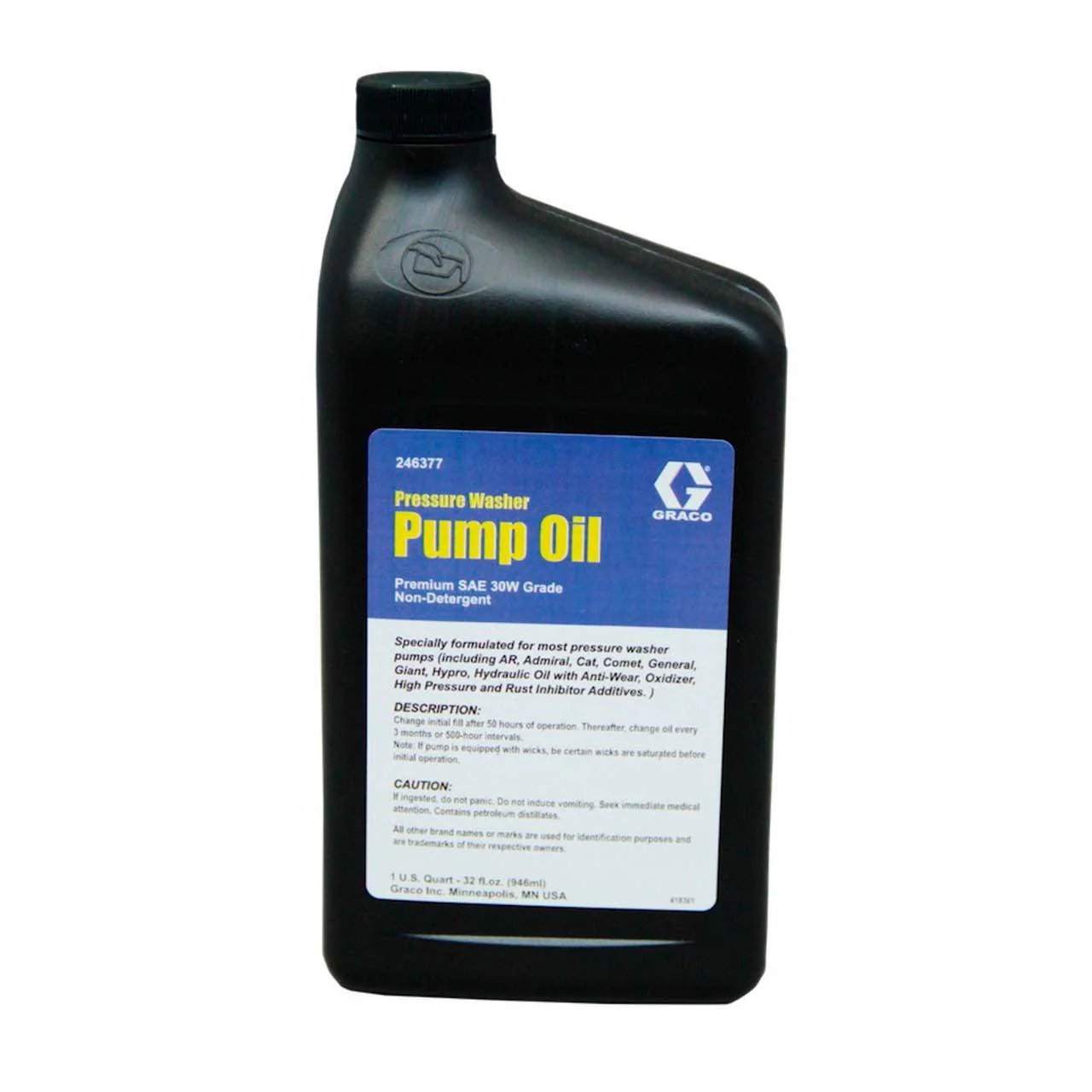 Graco 246377 Pump Oil 30oz - Ysert
