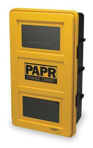 Allegro PAPR Wall Case, ABS Plastic Material, Yellow/Black - Ysert