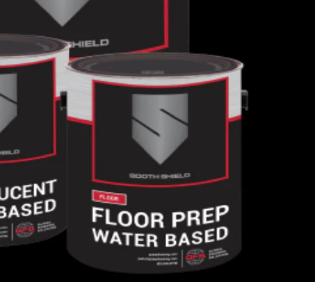 Global Finishing Solutions Booth Shield Floor Prep (Water Based) - Ysert
