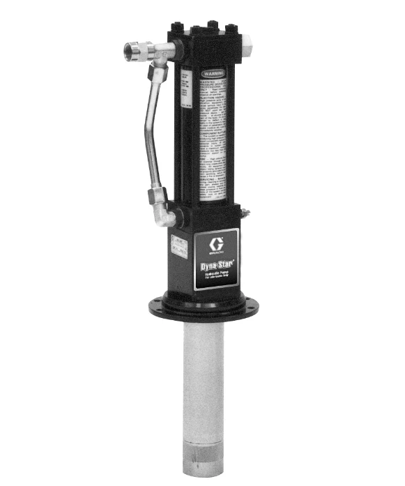 Graco 237653 Hydraulic Dyna-Star® 1:1 Universal Stainless Steel Oil Pump - Ysert