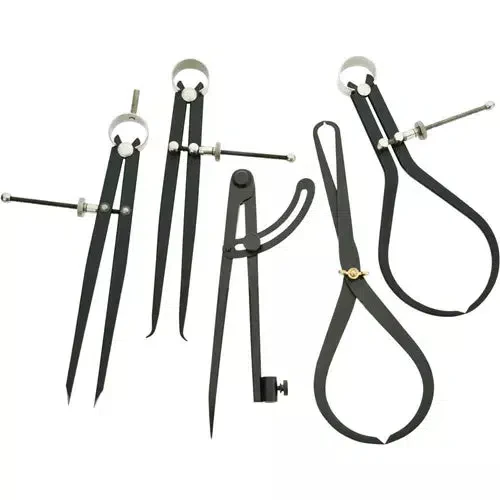 Grizzly T25802 - 5-Pc. Woodworking Caliper Set - Ysert