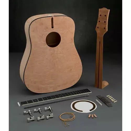Grizzly T33952 - Quilted Maple Acoustic Guitar Kit - Ysert