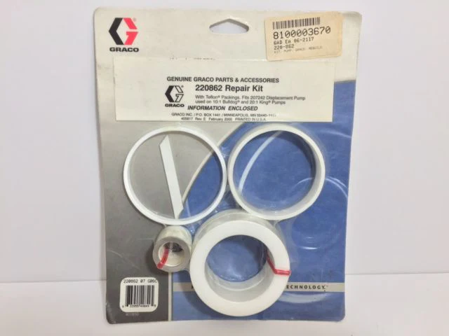 Graco 220862 Repair Kit with Teflon Packing - Ysert