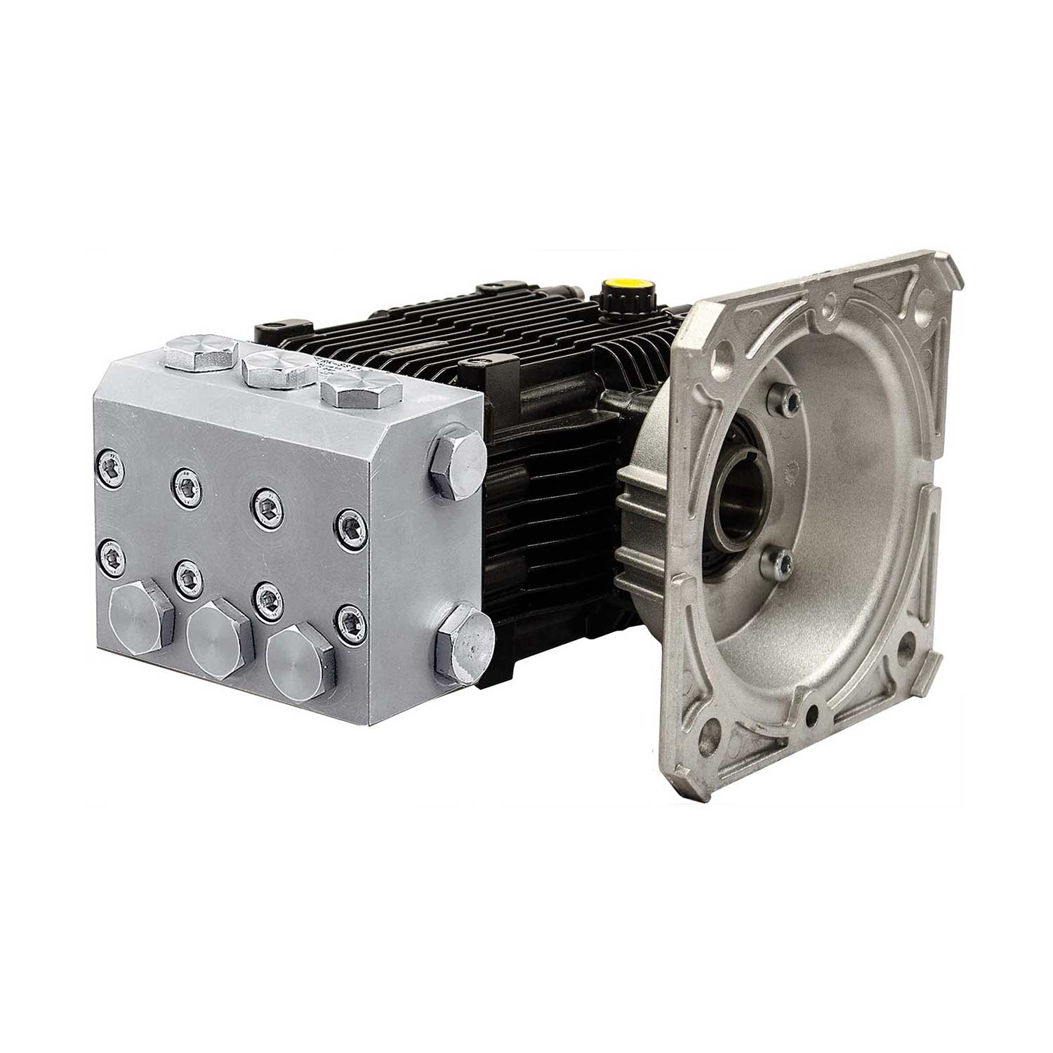 Annovi Reverberi Pump - 3000 PSI @ 3.6 GPM Horizontal Gas Engine Triplex Plunger Replacement Pressure Washer Pump - Stainless Steel - Ysert