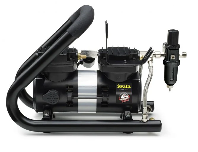 Iwata Power Jet Plus Tubular 110-120V Airbrush Compressor - Ysert
