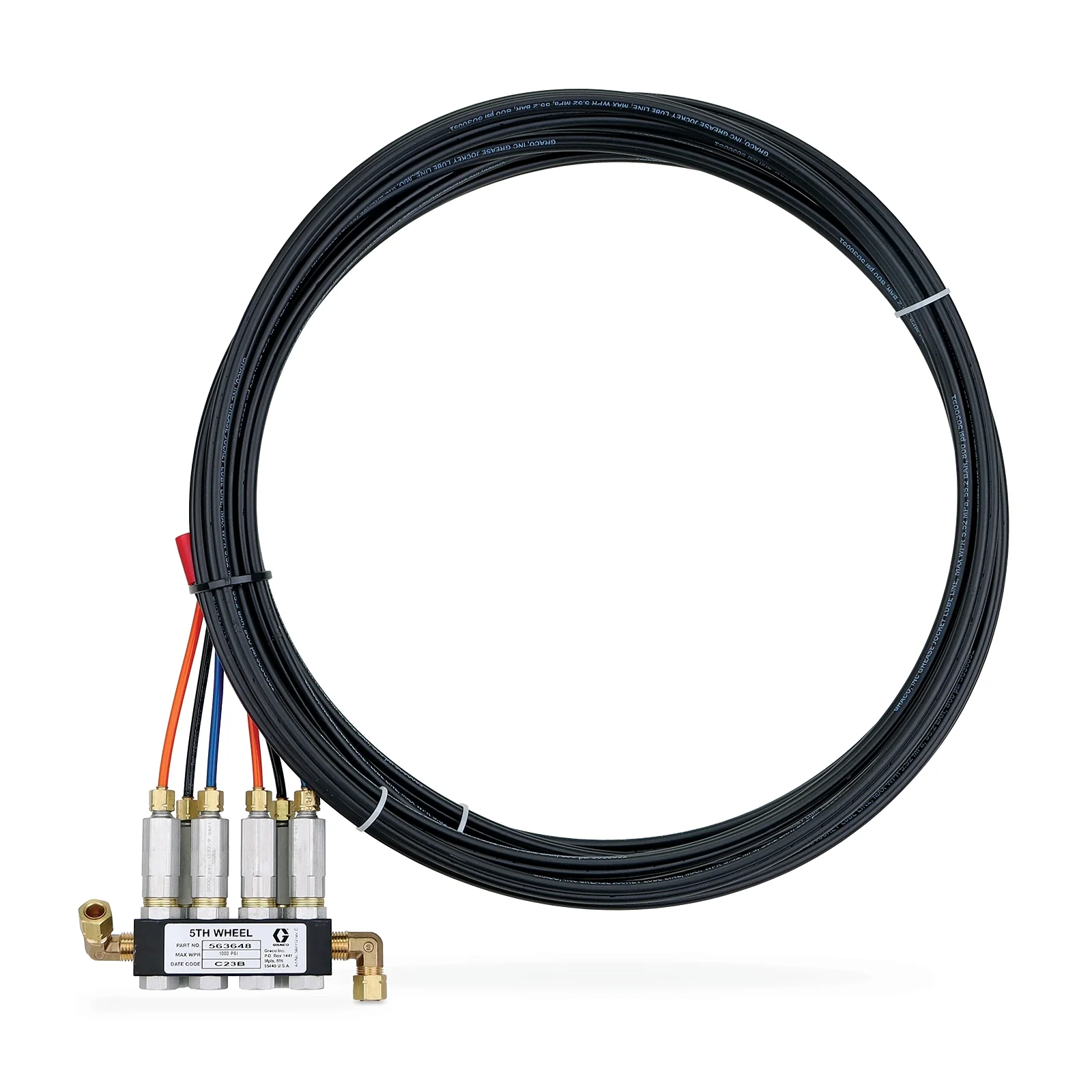 Graco Pneumatic Grease Jockey® Meter Module - Fifth Wheel, 6 Points - Ysert