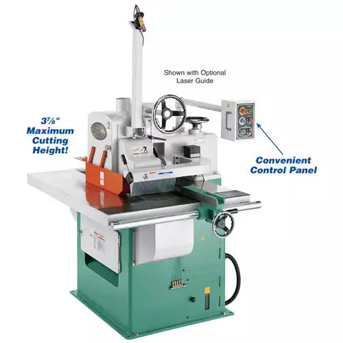 Grizzly Industrial 15 HP 3-Phase Straight Line Rip Saw - Ysert