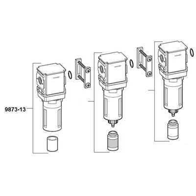 Allegro 5 Micron Filter W Auto Drain, 987313 - Ysert