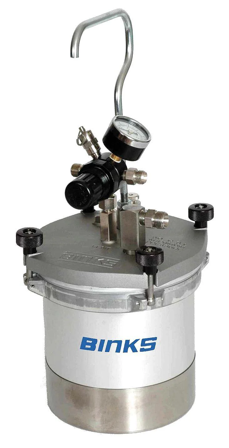 Binks 80-600  SG-2 Plus 2 Qt. Pressure Cup (Standard) - Ysert